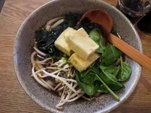 Tofu Udon at Matcha Komachi in Vienna