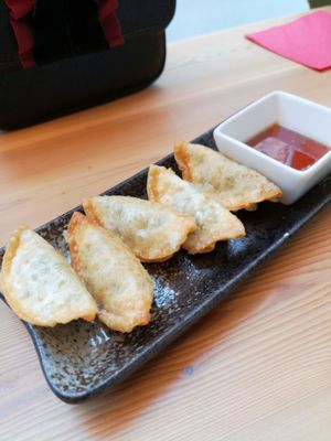 gyoza at Matcha Komachi in Vienna