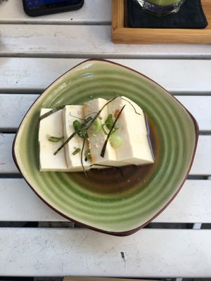 Braised tofu  at Matcha Komachi in Vienna