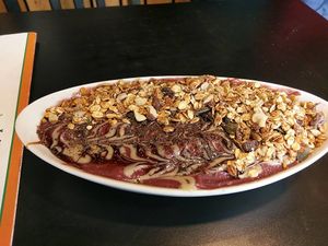 Acai Bowl at Tevaleh in Tel Aviv