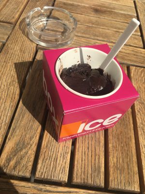 dark chocolate at Icebox in Belgrade