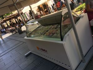 on the street at Icebox in Belgrade