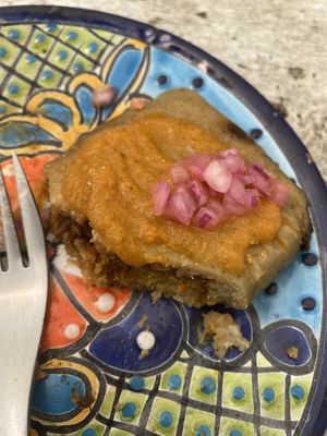 Amazing tamale!  at Suculenta in Tulum