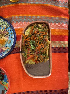 Chilaquiles  at Suculenta in Tulum