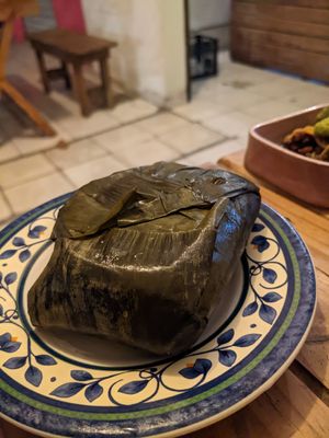 Tamal at Suculenta in Tulum