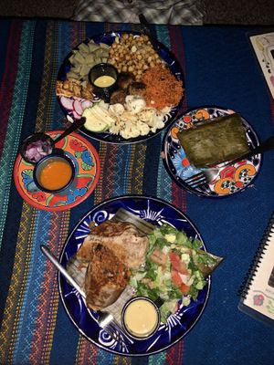 Burrito, Buddha bowl & tamale   at Suculenta in Tulum