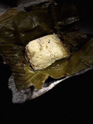 Tamale  at Suculenta in Tulum