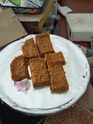 Vegan carrot cake  at Suculenta in Tulum