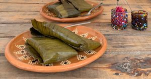 Super tasty tamales at Suculenta in Tulum