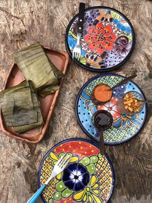 Tamale at Suculenta in Tulum