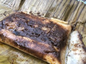 Mole Tamale at Suculenta in Tulum