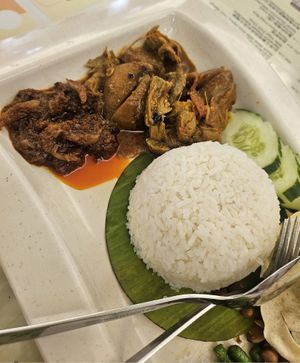 Nasi Lemak ~ 24/12/23 at Pure Heart Vegetarian - 心灵之素 in Kuala Lumpur