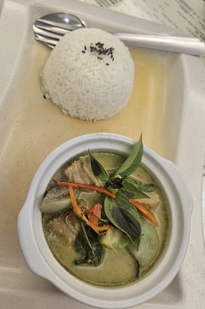 Monkey Head Mushroom Green Curry ~ 24/12/23 at Pure Heart Vegetarian - 心灵之素 in Kuala Lumpur