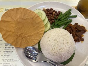 Vegan Nasi Lemak   at Pure Heart Vegetarian - 心灵之素 in Kuala Lumpur