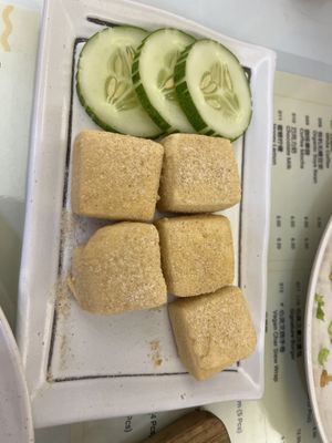 Vegan Crispy Salt & Pepper Tofu  at Pure Heart Vegetarian - 心灵之素 in Kuala Lumpur