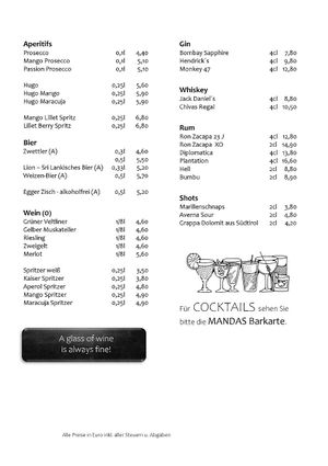   at Mandas To Go in St Polten