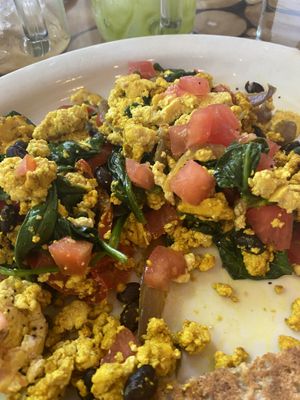Tofu scramble  at Green Zebra Cafe in Sarasota