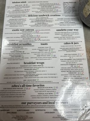   at Green Zebra Cafe in Sarasota