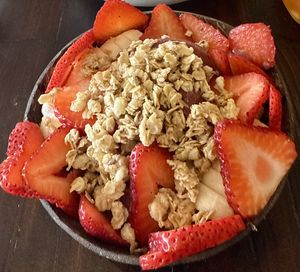 The Brazilian Açaí Bowl with vegan granola.   at Green Zebra Cafe in Sarasota