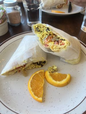 Tofu Veggie Wrap   at Green Zebra Cafe in Sarasota