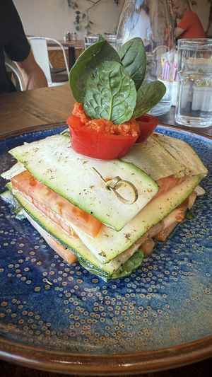 Raw Lasagna   at Green Zebra Cafe in Sarasota