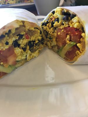 Bambolero wrap - add avocado and hot sauce! at Green Zebra Cafe in Sarasota