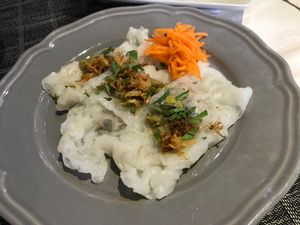 Starters vegan at Le P'tit Pré Chez Lan in Paris