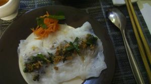 Crepes at Le P'tit Pré Chez Lan in Paris