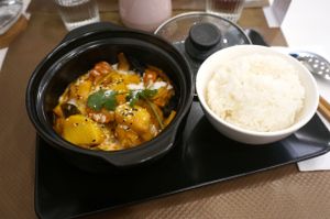 Curry at Le P'tit Pré Chez Lan in Paris