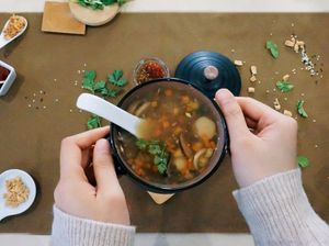 La Douceur de Ha Giang (minestrone) at Le P'tit Pré Chez Lan in Paris