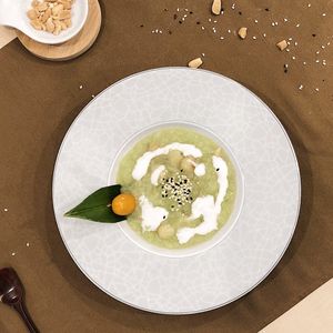 Riz vert et lotus at Le P'tit Pré Chez Lan in Paris