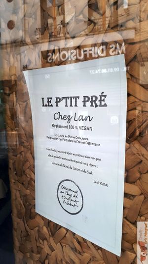 What is Le pt'it pre at Le P'tit Pré Chez Lan in Paris
