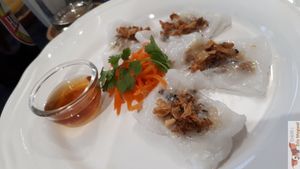 Galette de riz at Le P'tit Pré Chez Lan in Paris