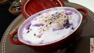 Taro at Le P'tit Pré Chez Lan in Paris