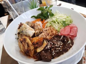 Bun char at Le P'tit Pré Chez Lan in Paris