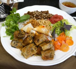 Bun cha at Le P'tit Pré Chez Lan in Paris