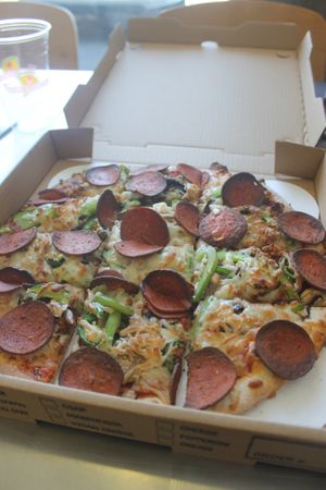   at Fresh Brothers in Encino