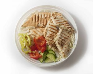 Baked cheese at Falafel Nitra in Nitra