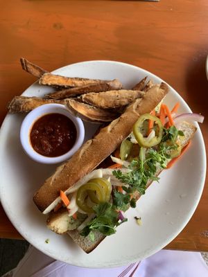 Bahn mi  at Fat Cats in Cleveland