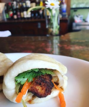 Tofu Banh Bao at Fat Cats in Cleveland