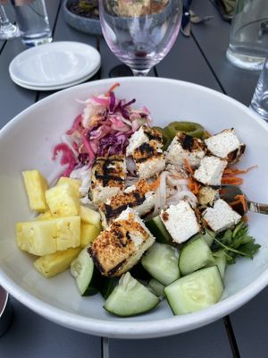Rice Noodle Bowl with Grilled Tofu  at Felice Urban Cafe in Cleveland