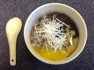 sweet dessert : mixture at Bao An Vegan (formerly Vegan Banhmi) in Hanoi