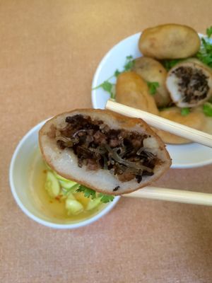 vegan donut at Bao An Vegan (formerly Vegan Banhmi) in Hanoi