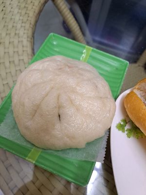 Steamed bun at Bao An Vegan (formerly Vegan Banhmi) in Hanoi