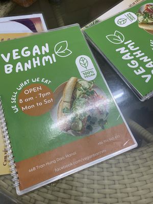   at Bao An Vegan (formerly Vegan Banhmi) in Hanoi