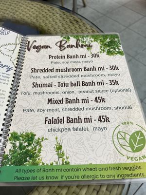   at Bao An Vegan (formerly Vegan Banhmi) in Hanoi