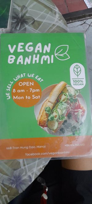  at Bao An Vegan (formerly Vegan Banhmi) in Hanoi