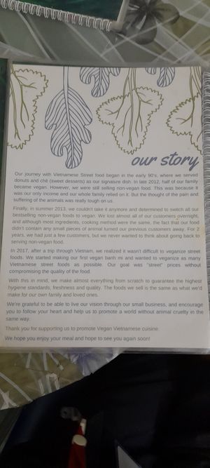  at Bao An Vegan (formerly Vegan Banhmi) in Hanoi