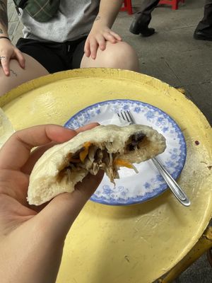 Steamed bun  at Bao An Vegan (formerly Vegan Banhmi) in Hanoi
