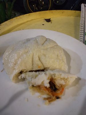 Steamed bun at Bao An Vegan (formerly Vegan Banhmi) in Hanoi